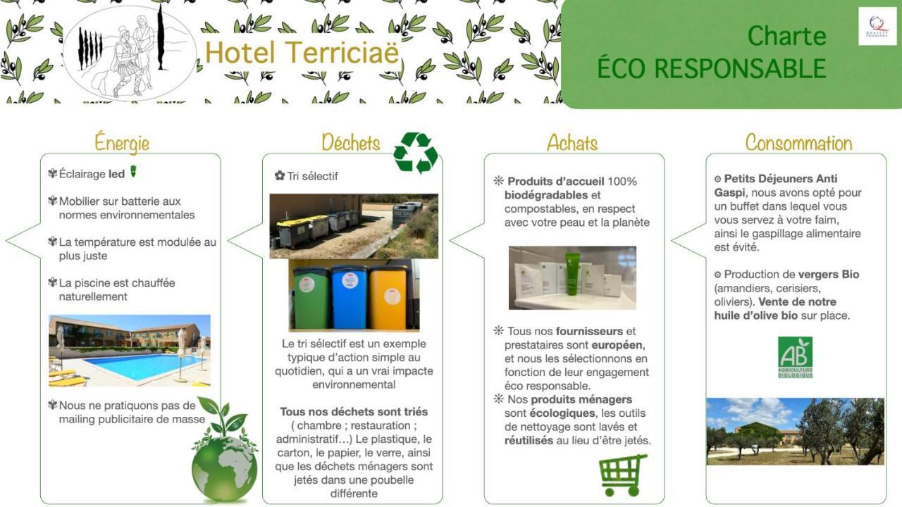 Hotel Terriciae Aux Portes De Maussane Les Alpilles Bagian luar foto